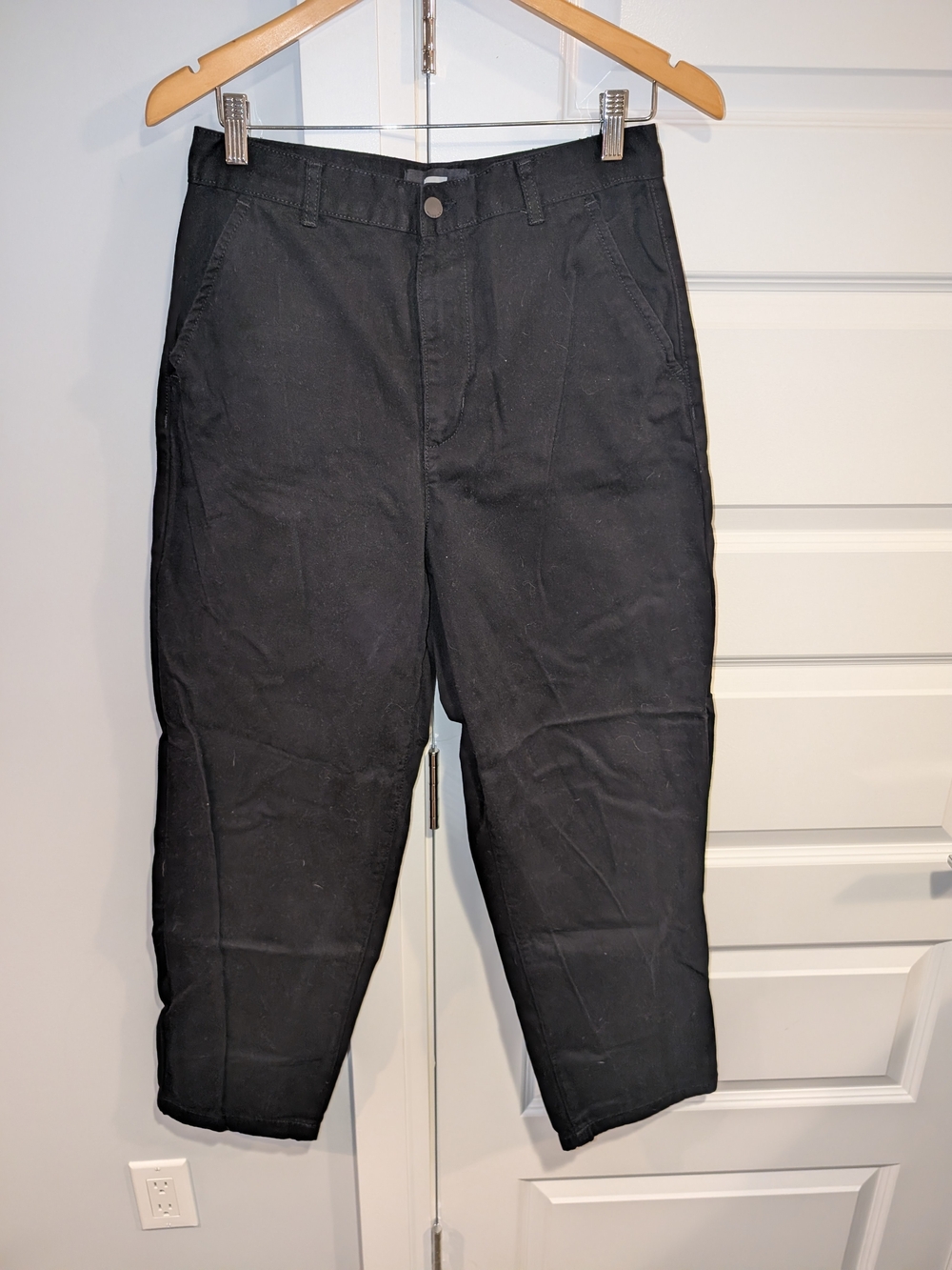 Dr. Denim Black High-Rise Pants